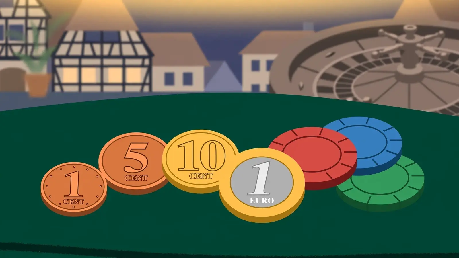Casino-Spiele mit 1, 5, 10 Cent und 1 Euro Einsatz